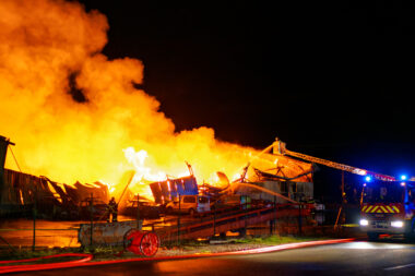 Incendie Transports Germain, Chatte