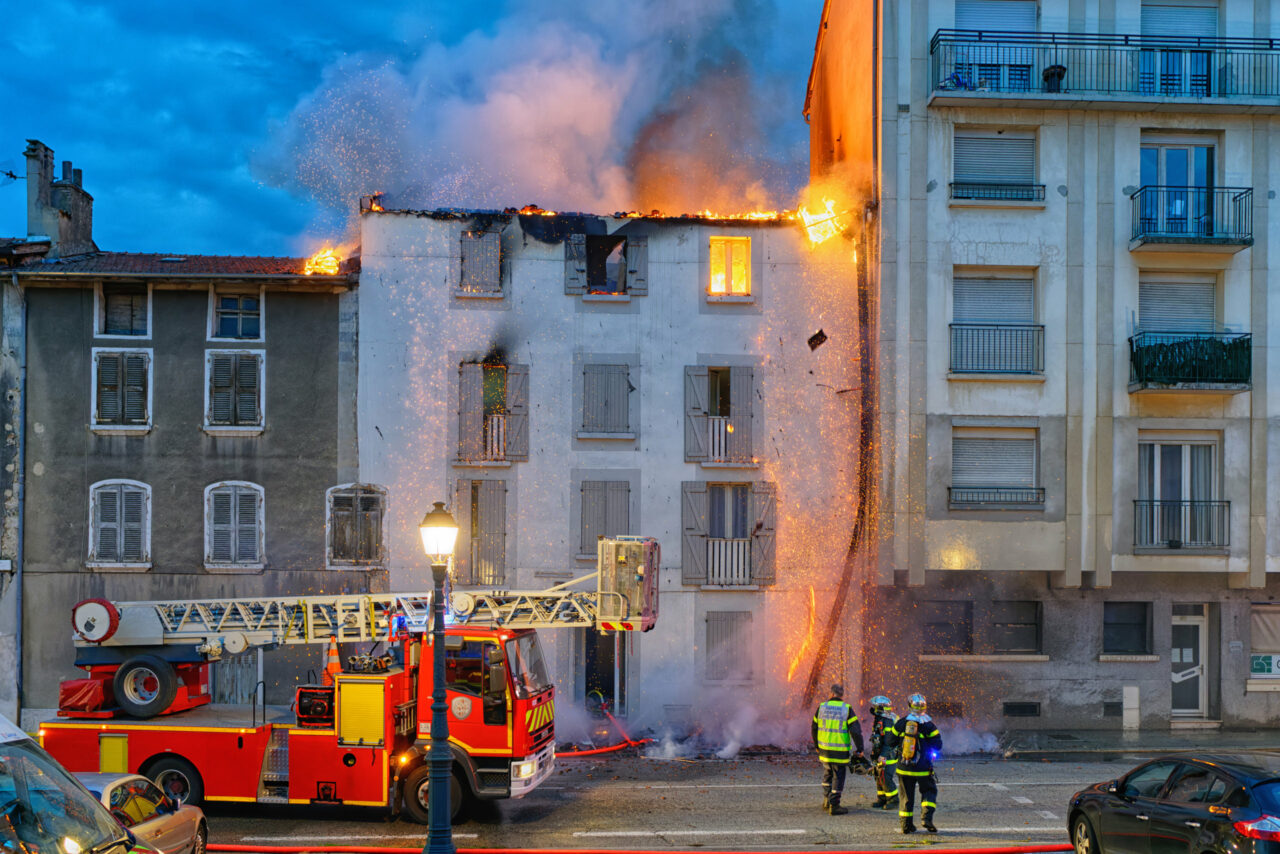 Incendie 18 Boulevard Gambetta, 38160 Saint Marcellin